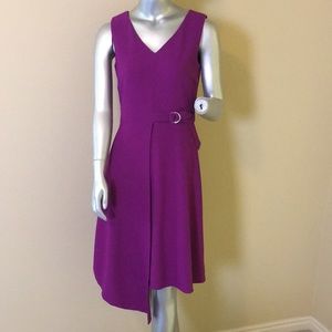 ANTONIO MELANI | Asymmetrical Crepe Wrap Dress